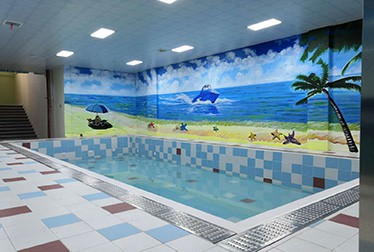 湖南永州花樣年華幼兒園恒溫泳池工程