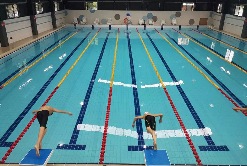 惠州博羅康恒體育恒溫泳池工程