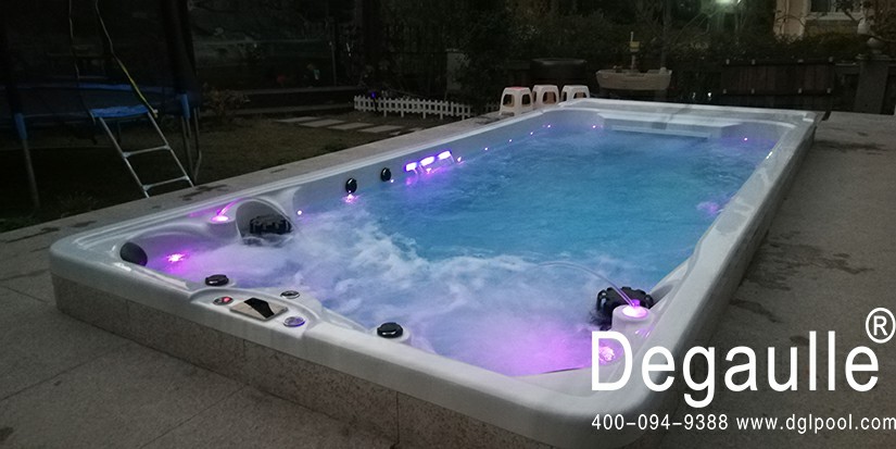 有個看得到邊卻游不到盡頭的家用無邊際泳池是什么感受？——戴高樂泳池設備