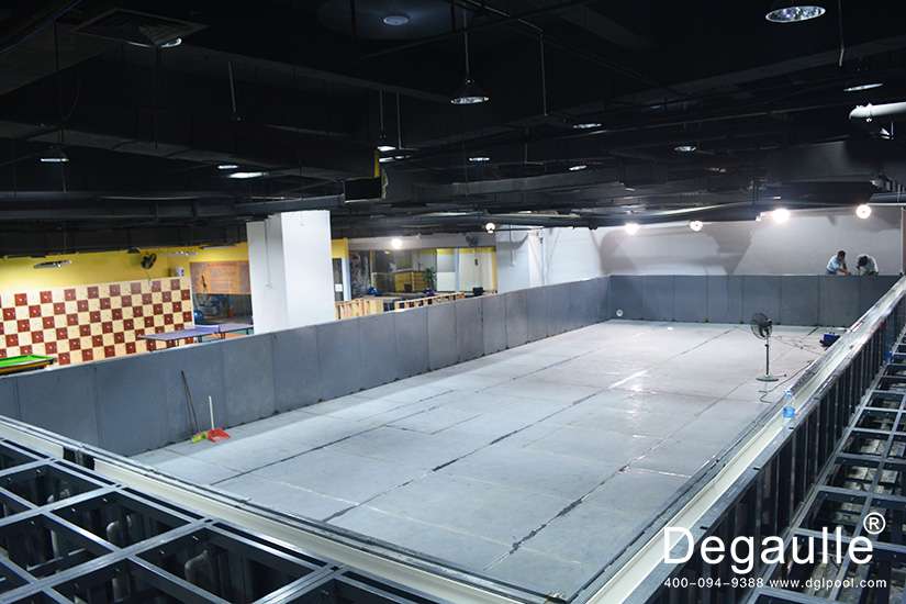 可拆裝式游泳池