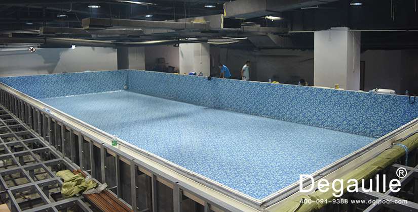 可拆裝式游泳池