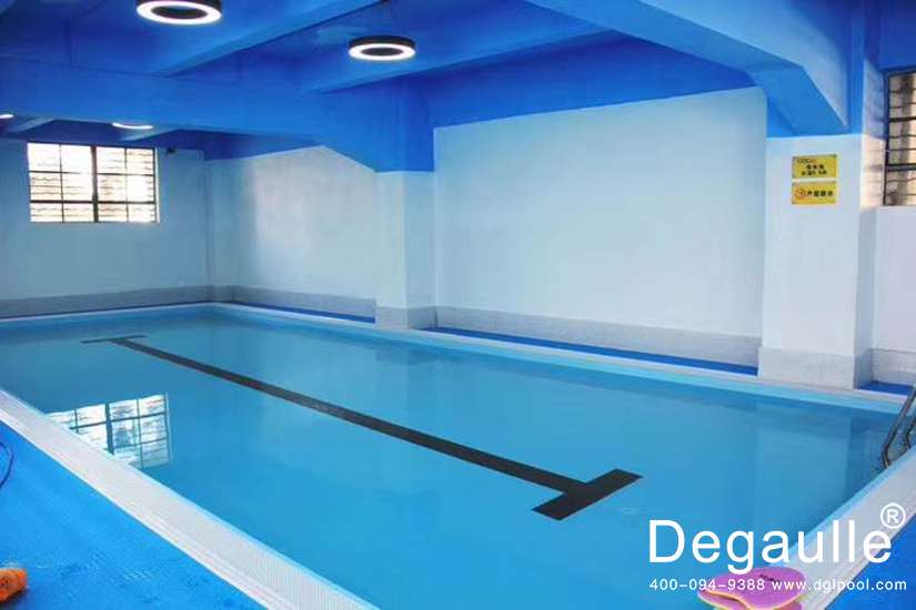 戴高樂拆裝式鋼結構泳池工程