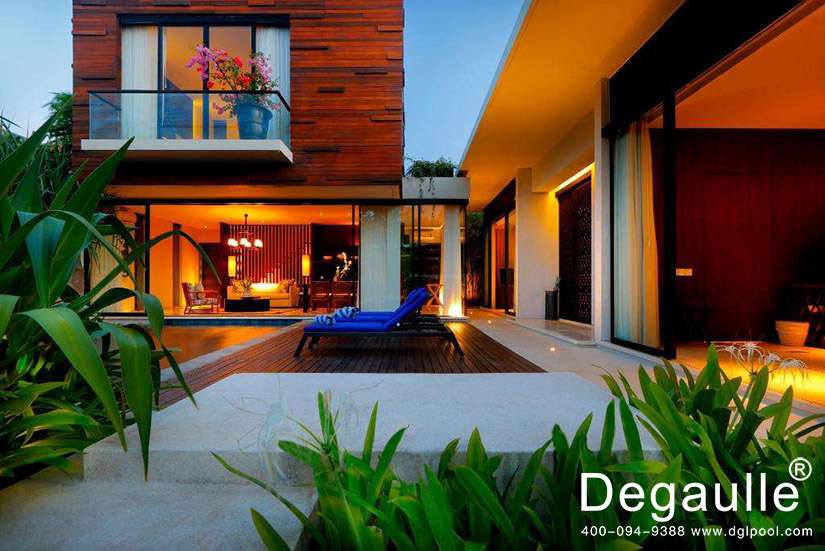 戴高樂家庭別墅游泳池